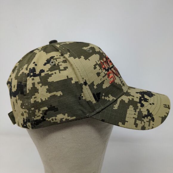KC Men's American Sniper Camo Hat Green OSFA Embroidered Logo - Picture 6 of 11